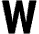 W 